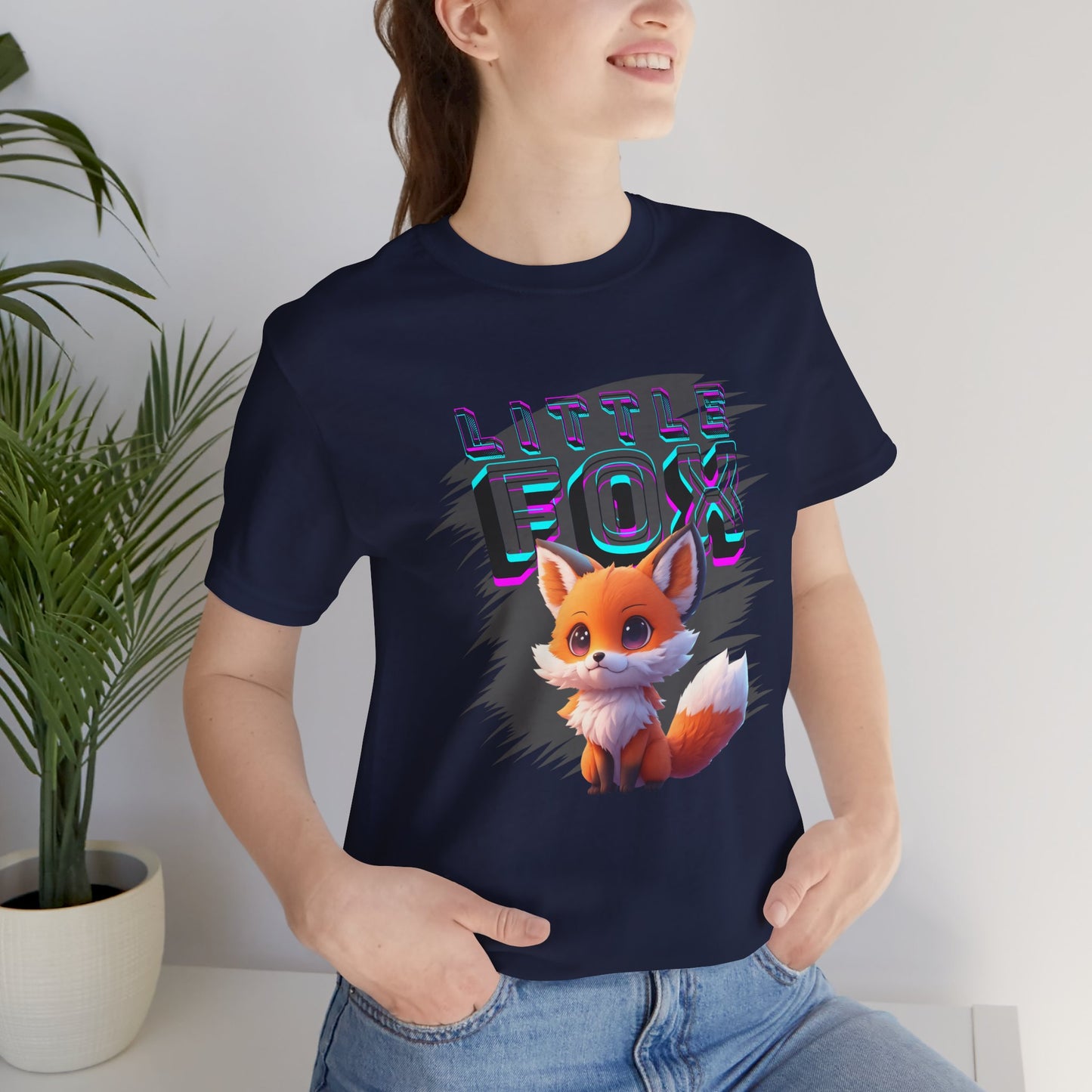 The Adorable Tiny Fox on Your Shirt